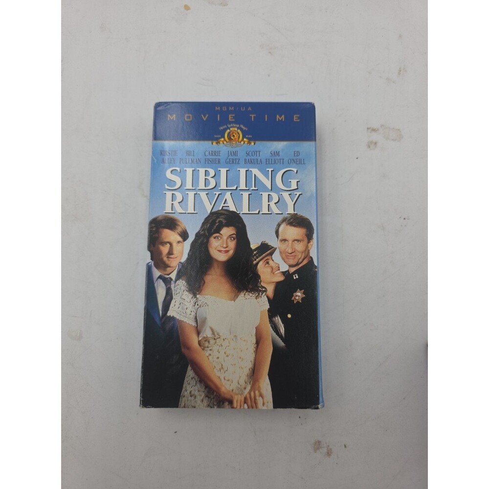 Sibling Rivalry VHS Movie VCR Video Tape Used Kristie Alley Bill Pullman